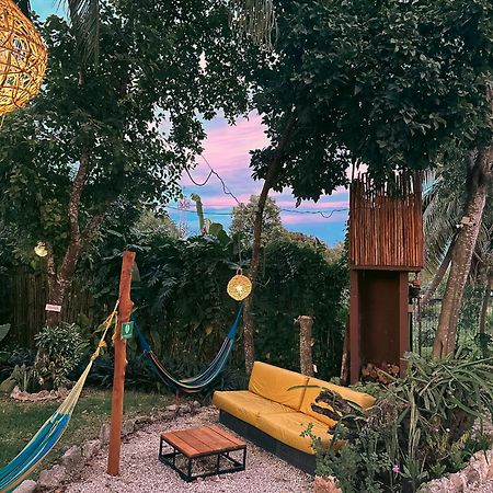 El Buho Bacalar Eco-Cabanas Hostal Exterior photo