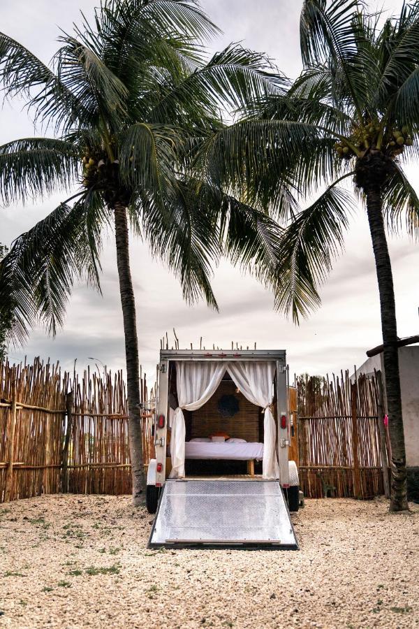 El Buho Bacalar Eco-Cabanas Hostal Exterior photo
