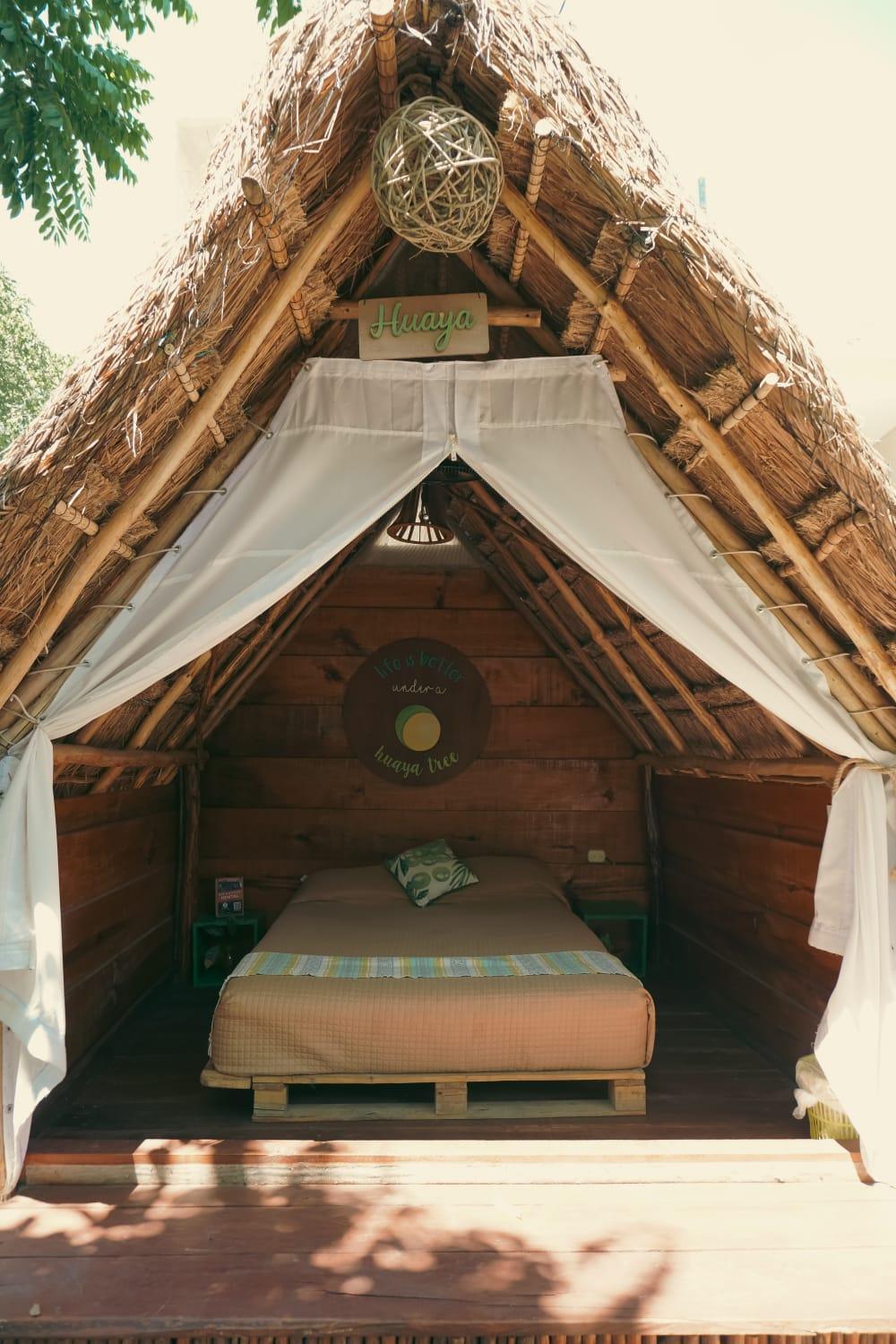 El Buho Bacalar Eco-Cabanas Hostal Exterior photo