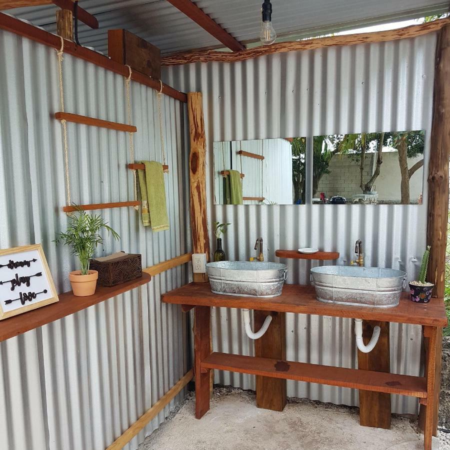 El Buho Bacalar Eco-Cabanas Hostal Exterior photo