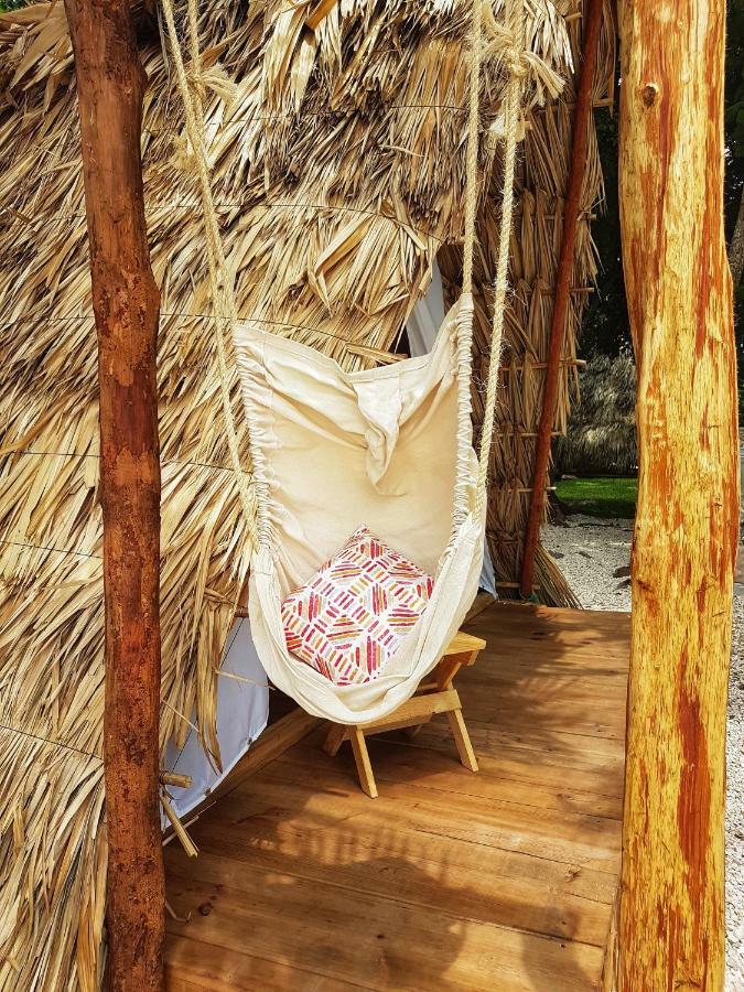 El Buho Bacalar Eco-Cabanas Hostal Exterior photo